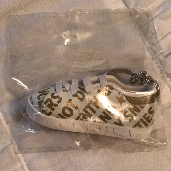 golden goose shoe keychain